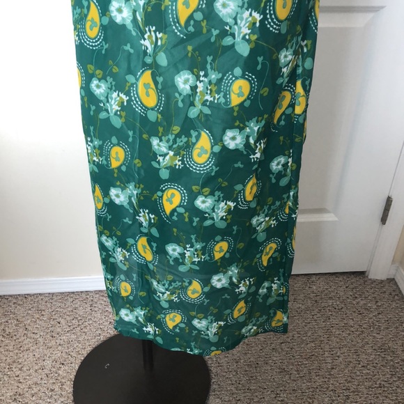 Vintage paisley dress - Picture 7 of 8